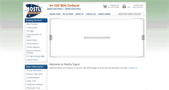 Desktop Screenshot of mostlysigns.com